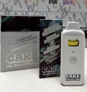 Cake 2 Gram Liquid Diamond Live Resin Disposable Vape - The Capitol Dispensary